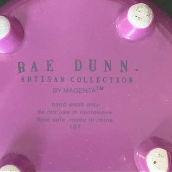 Rae Dunn WITCH’S BREW Double Sided Ceramic Cauldron Mug with Recipe - Purple - Picture 13 of 13